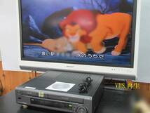 ★☆SONY 高画質Hi8/VHS・整備済保証付WV-H4動作品 i0329☆★_画像3