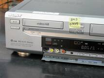 ★☆SONY 高画質Hi8/VHS・修理済保証付WV-BW3中古動作美品 i0336☆★_画像4