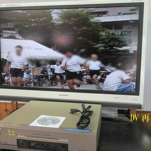 ★☆SONY 高画質DV/ミニDV/S-VHS・整備済保証付WV-DR7動作品 i0341☆★の画像2