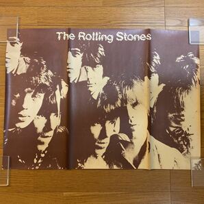 「The Rolling Stones〜レコード購入特典6つ折りポスター②」B2サイズの画像1