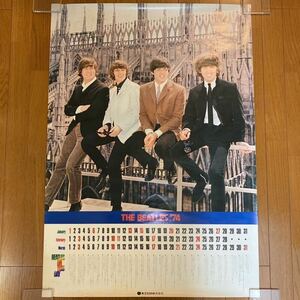 「The Beatles〜London 1965」ポスターカレンダー '74(1〜3月)・東芝EMI・B1サイズ