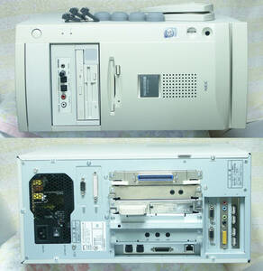 【完全整備品】 PC-9821Ra43 /M相当 ( 433MHz / 64MB / SSD-8GB / FDD-3.5x2 / SCSI / MIDI / 外付FDD-I/F ) - 1