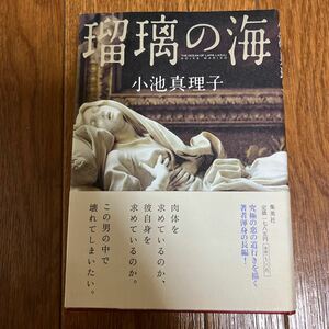 [ подпись книга@/../ первая версия ] Koike Mariko [ лазурит. море ] прямой дерево . выигрыш автор Shueisha с поясом оби первая версия 