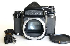 【動作良好】 アサヒ ペンタックス Asahi PENTAX 6X7 TTL ミラーアップ 中判フィルムカメラ