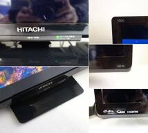 【中古】M▽日立 液晶テレビ 2017年 32インチ LEDバックライト Wooo 外付けHDD対応 L32-A5 (27230)_画像3