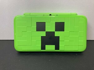 中古品　任天堂 Nintendo 2DSLL マインクラフト ポータブルゲーム機