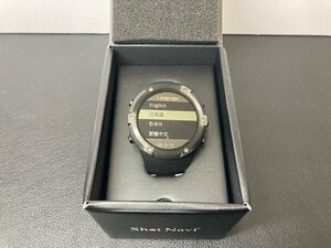 中古品　ショットナビ ShotNavi 腕時計型ゴルフ用GPSナビ Evolve PRO