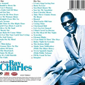 Definitive Ray Charles レイ・チャールズ 輸入盤CDの画像2