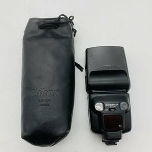 【希少】カメラ ストロボ ライト Nikon スピードライト SB-26 SS-24革袋 美品ジャンク 20240313G02の画像1