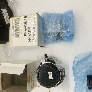 【美品】オリンパス OLYMPUS PM-10M C-35DA-2 ２個 顕微鏡用カメラ セット 木箱入り 付属多数 20240322B16の画像6