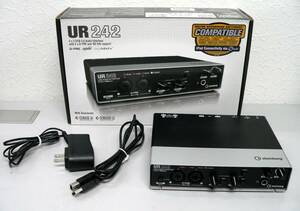 #3742 steinberg audio interface UR242 box attaching beautiful goods 