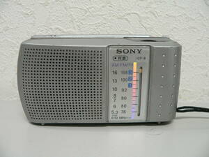 #3757　SONY　AM / FM　ラジオ　動作OK