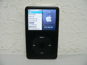 #3763I　Apple iPod classic A1238 80GB 初期化済