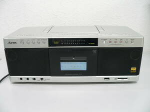 #3747　東芝 Aurex SD/USB/CDラジカセ TY-AK1 リモコン付 動作確認済