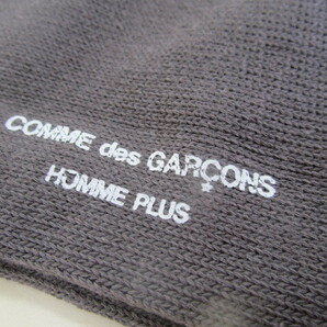 即決 新品 COMME des GARCONS HOMME PLUS コムデギャルソンオムプリュス 蛍光ピンク カラー切替 ロゴ ミニソックス 靴下 25～27㎝ 伸びますの画像4