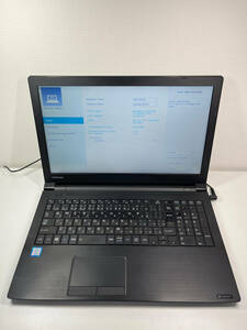 東芝 dynabook B65/M i5-8250u 8GB SSD無し 15.6インチ Wifi