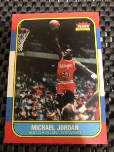 NBA カード1986 Fleer Michael Jordan Rookie!!!!