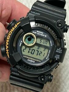 美品 CASIO カシオ G‐SHOCK ジーショック フロッグマン FROGMAN DW-8200BM-1T G-SHOCK 稼働品