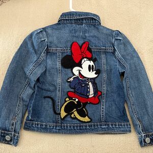 GAP Baby ミニー　デニムジャケット　5years Disney ディズニー