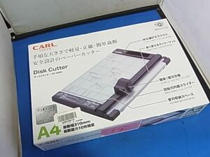 ●CARL Disk Cutter DC-200N A4サイズ中古