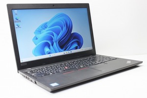 ノートパソコン Windows11 中古 Lenovo ThinkPad L580 15.6インチ 第8世代 Core i5 SSD256GB メモリ8GB Windows10 カメラ 10キー