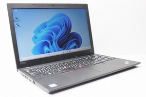 ノートパソコン Windows11 中古 Lenovo ThinkPad L580 15.6インチ 第8世代 Core i5 SSD256GB メモリ8GB Windows10 カメラ 10キー