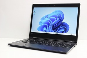 ノートパソコン Windows11 2in1PC 中古 東芝 Dynabook VC72 第7世代 Core i5 メモリ8GB SSD128GB Windows10 カメラ タッチパネル