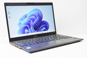 ノートパソコン Windows11 中古 ハイスペック 富士通 LIFEBOOK U939 第8世代 Core i7 メモリ16GB SSD256GB Windows10 カメラ 13.3インチ