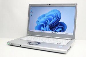 1円スタート ノートパソコン Windows11 Panasonic レッツノート CF-LV7 第8世代 Core i5 SSD256GB メモリ8GB Windows10 14インチ カメラ