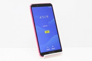 1円スタート docomo SHARP AQUOS sense3 SH-02M Android スマートフォン 残債なし 64GB ピンク