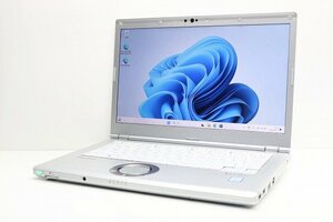 1円スタート ノートパソコン Windows11 Panasonic レッツノート CF-LV7 第8世代 Core i5 SSD256GB メモリ8GB Windows10 14インチ カメラ