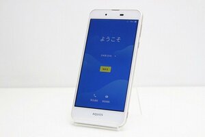 1円スタート UQ mobile SHARP AQUOS L2 SH-L02 Android スマートフォン 残債なし 16GB ゴールド