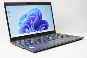 ノートパソコン Windows11 中古 ハイスペック 富士通 LIFEBOOK U939 第8世代 Core i7 メモリ16GB SSD256GB Windows10 カメラ 13.3インチ