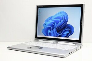 1円スタート ノートパソコン Windows11 2in1PC 第7世代 Core i5 Panasonic レッツノート CF-XZ6 Windows10 SSD256GB メモリ8GB タッチ