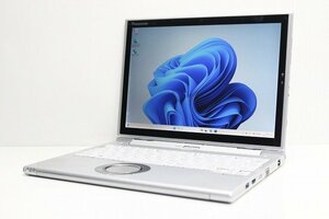 1円スタート ノートパソコン Windows11 2in1PC 第7世代 Core i5 Panasonic レッツノート CF-XZ6 Windows10 SSD256GB メモリ8GB タッチ