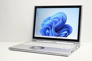 1円スタート ノートパソコン Windows11 2in1PC 第7世代 Core i5 Panasonic レッツノート CF-XZ6 Windows10 SSD256GB メモリ8GB タッチ