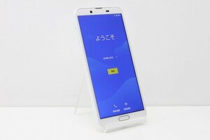 1円スタート docomo SHARP AQUOS sense2 SH-01L SIMロック解除済み SIMフリー Android スマートフォン 残債なし 32GB ホワイト