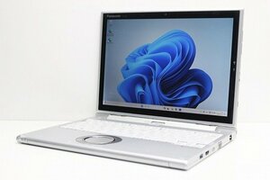 1円スタート ノートパソコン Windows11 2in1PC 第7世代 Core i5 Panasonic レッツノート CF-XZ6 Windows10 SSD256GB メモリ8GB タッチ