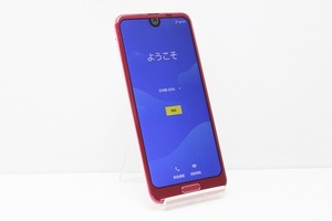 softbank SHARP AQUOS R2 706SH SIMロック解除済み SIMフリー Android スマートフォン 残債なし 64GB レッド