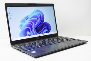 ノートパソコン Windows11 中古 ハイスペック 富士通 LIFEBOOK U939 第8世代 Core i7 メモリ16GB SSD256GB Windows10 カメラ 13.3インチ