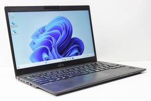 ノートパソコン Windows11 中古 ハイスペック 富士通 LIFEBOOK U939 第8世代 Core i7 メモリ16GB SSD256GB Windows10 カメラ 13.3インチ