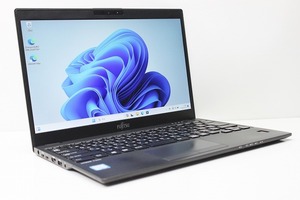 ノートパソコン Windows11 中古 ハイスペック 富士通 LIFEBOOK U939 第8世代 Core i7 メモリ16GB SSD256GB Windows10 カメラ 13.3インチ