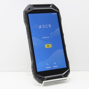 au 京セラ TORQUE G04 KYV46 SIMロック解除済み SIMフリー Android スマートフォン 残債なし 64GB グレーの画像1