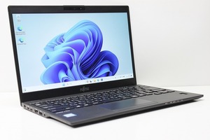 ノートパソコン Windows11 中古 ハイスペック 富士通 LIFEBOOK U939 第8世代 Core i7 メモリ16GB SSD256GB Windows10 カメラ 13.3インチ