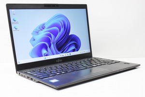 ノートパソコン Windows11 中古 ハイスペック 富士通 LIFEBOOK U939 第8世代 Core i7 メモリ16GB SSD256GB Windows10 カメラ 13.3インチ