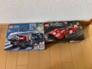 １円から！送料込み！新品２個セット　LEGO 車　カウンタック ランボルギーニ フェラーリ Ford 