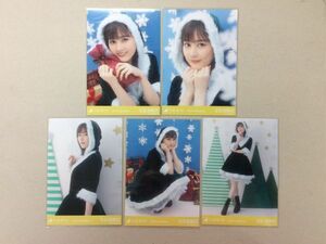 乃木坂46 生田絵梨花 生写真 2021.Christmas クリスマス 5枚セット 匿名配送対応 F044