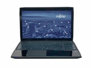 ●●富士通_i7-4702MQ_1TB HDD_Fujitsu LIFEBOOK AH56/M_15.6型_Windows 10 Home_バッテリー無し【中古ノートパソコン ITS JAP