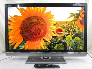 ◎SHARP シャープ AQUOS クアトロン 40インチ 液晶テレビ LC-40LX3 2011年製 リモコン付き 直接引取OK w31410