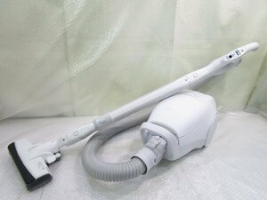 ◎美品 Panasonic パナソニック 紙パック式 電気掃除機 MC-PJ220G-W 軽量 クリーンセンサー パワーノズル 展示品 w31812